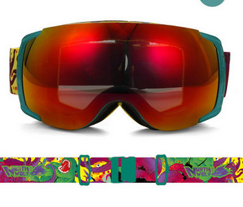 Γυαλιά σκι  ομίχλης με σφαιρικό σχεδιασμό και προστασία από υπεριώδη ακτινοβολία