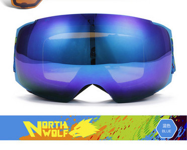 Γυαλιά σκι  ομίχλης με σφαιρικό σχεδιασμό και προστασία από υπεριώδη ακτινοβολία