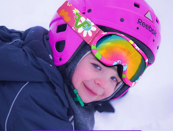 Детски ски очила двуслойни против мъгла
