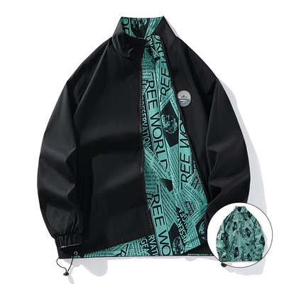 Geaca de toamna pentru barbati - fata-verso