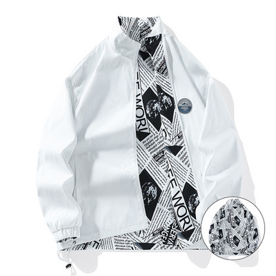 Geaca de toamna pentru barbati - fata-verso