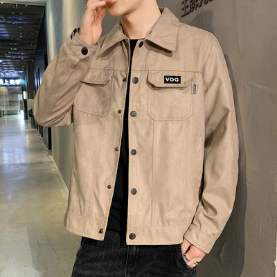 Ανδρικό μπουφάν casual με κουμπιά - διάφορα μοντέλα