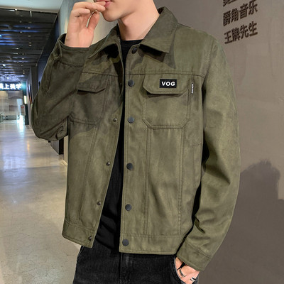 Ανδρικό μπουφάν casual με κουμπιά - διάφορα μοντέλα