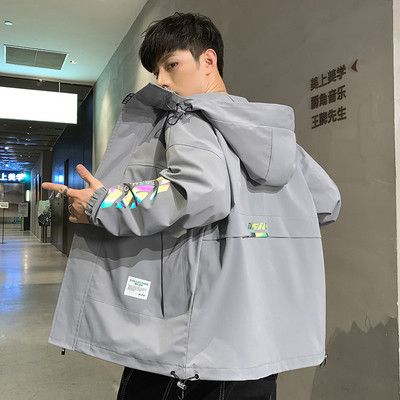 Ανδρικό μπουφάν casual με κουμπιά - διάφορα μοντέλα