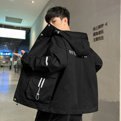 Ανδρικό μπουφάν casual με κουμπιά - διάφορα μοντέλα