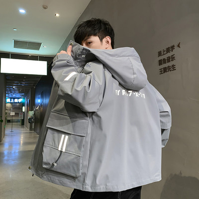 Ανδρικό μπουφάν casual με κουμπιά - διάφορα μοντέλα