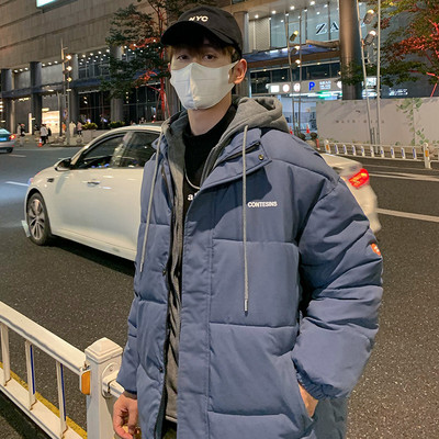 Φθινοπωρινό-χειμερινό  καρό μπουφάν με κουμπιά και κουκούλα