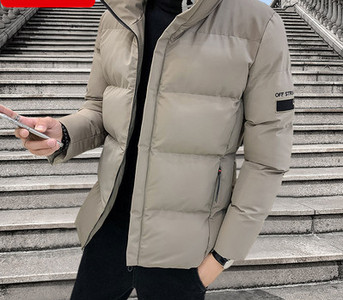 Ανδρικό καθημερινό χειμερινό μπουφάν με κουμπιά