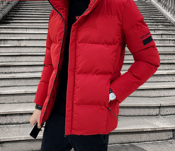 Ανδρικό καθημερινό χειμερινό μπουφάν με κουμπιά