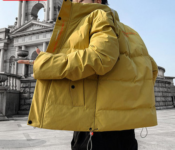 Ανδρικό καθημερινό χειμερινό μπουφάν με κουμπιά