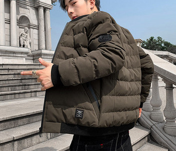 Ανδρικό καθημερινό χειμερινό μπουφάν με κουμπιά