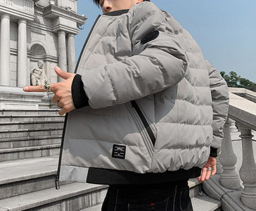 Ανδρικό καθημερινό χειμερινό μπουφάν με κουμπιά