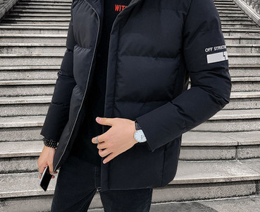 Ανδρικό καθημερινό χειμερινό μπουφάν με κουμπιά