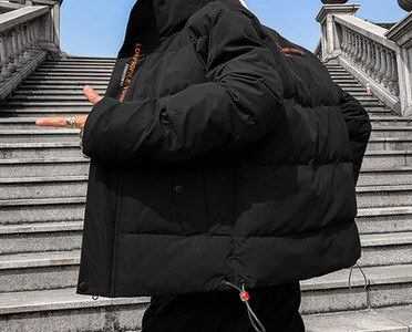Ανδρικό καθημερινό χειμερινό μπουφάν με κουμπιά