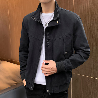 Ανδρικό casual μπουφάν με κουμπιά και φερμουάρ - διάφορα μοντέλα
