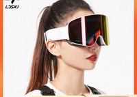 Γυαλιά σκι / snowboard με αφαιρούμενες πλάκες, αντιθαμβωτικά