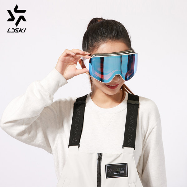 Γυαλιά σκι / snowboard με αφαιρούμενες πλάκες, αντιθαμβωτικά