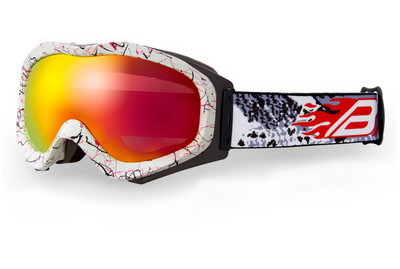 Γυαλιά σκι με χρωματιστούς φακούς καθρέφτη