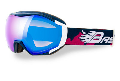 Γυαλιά σκι με χρωματιστούς φακούς καθρέφτη