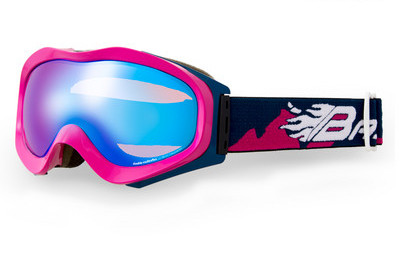Γυαλιά σκι με χρωματιστούς φακούς καθρέφτη