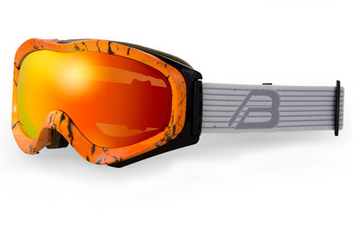 Γυαλιά σκι με χρωματιστούς φακούς καθρέφτη