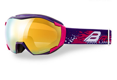 Γυαλιά σκι με χρωματιστούς φακούς καθρέφτη