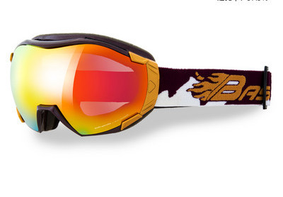 Γυαλιά σκι με χρωματιστούς φακούς καθρέφτη