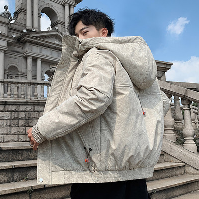 Μοντέρνο ανδρικό μπουφάν με κουμπιά και τσέπες - αρκετά μοντέλα