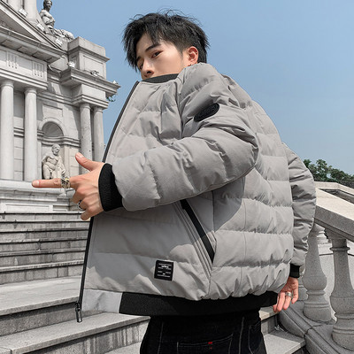 Μοντέρνο ανδρικό μπουφάν με κουμπιά και τσέπες - αρκετά μοντέλα