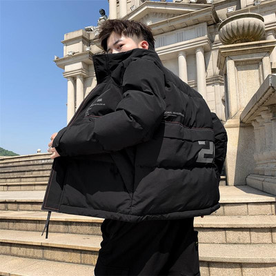 Μοντέρνο ανδρικό μπουφάν με κουμπιά και τσέπες - αρκετά μοντέλα