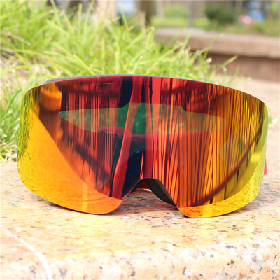 Slidinėjimo akiniai vyrams ir moterims nuo rasojimo, atsparūs vėjui, tinkami dėvėti su receptiniais akiniais