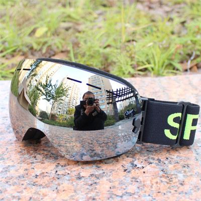 Γυαλιά καθρέφτη σκι για άνδρες και γυναίκες, αντι-ομίχλη