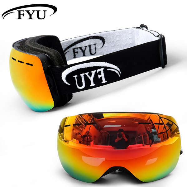 Γυαλιά σκι για άνδρες και γυναίκες, αντι-ομίχλη