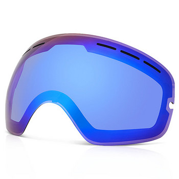Γυαλιά σκι για άνδρες και γυναίκες με διπλούς στρώσεις αντιθαμβωτικούς φακούς, πολωμένοι