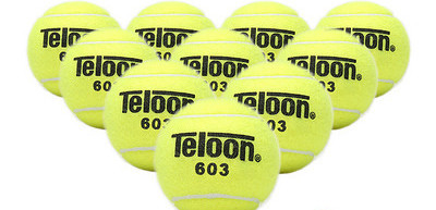 Teniso kamuoliukų komplektas 10 vnt