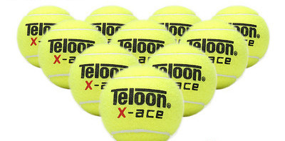 Teniso kamuoliukų komplektas 10 vnt