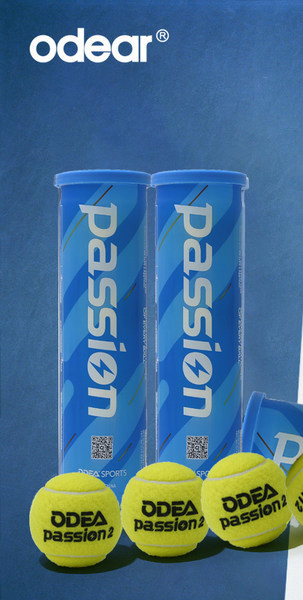 Set de 4 mingi de tenis