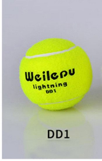 Тенис топка в зелен цвят 3бр в комплект