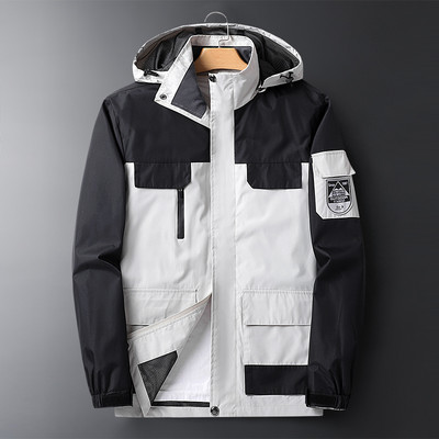 Αδιάβροχο και αντιανεμικό χειμωνιάτικο μπουφάν με κουκούλα - για άνδρες και γυναίκες