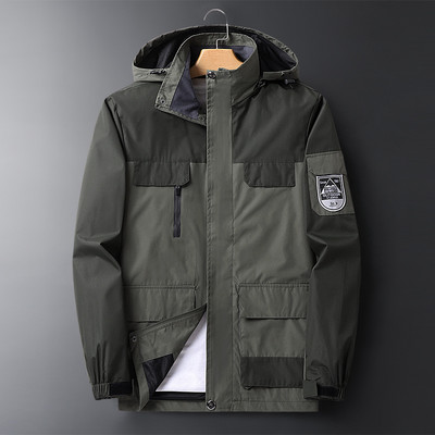 Αδιάβροχο και αντιανεμικό χειμωνιάτικο μπουφάν με κουκούλα - για άνδρες και γυναίκες