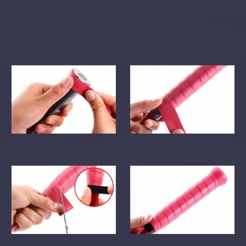 Teniszütő különböző színekben