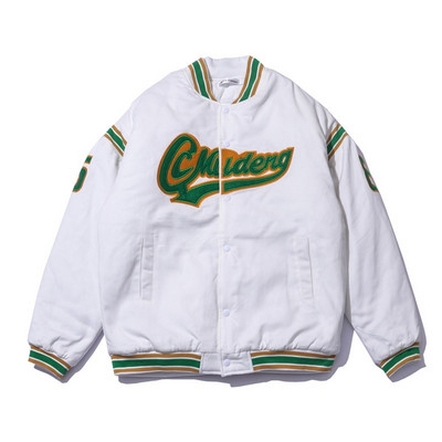 Ανδρικό μπουφάν casual με φερμουάρ και ψηλό γιακά