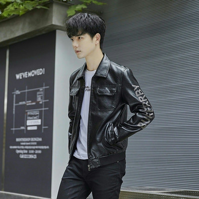 Ανδρικό οικολογικό δερμάτινο μπουφάν - δύο μοντέλα