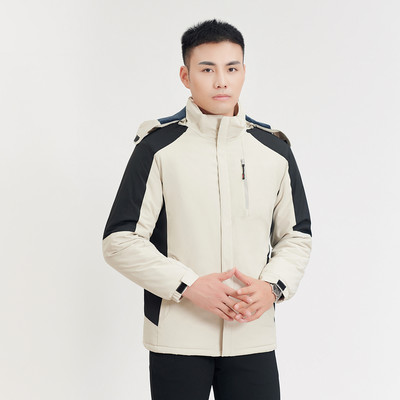 Ανδρικό μπουφάν νέο μοντέλο με κουκούλα και φερμουάρ