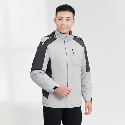 Ανδρικό μπουφάν νέο μοντέλο με κουκούλα και φερμουάρ