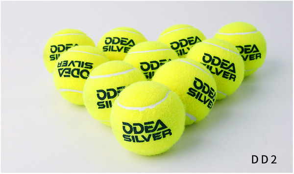 Μπάλα τένις σε πράσινο χρώμα