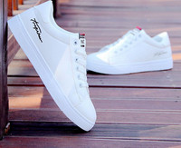 Έκο δερμάτινα αθλητικά παπούτσια με επίπεδη σόλα για άνδρες