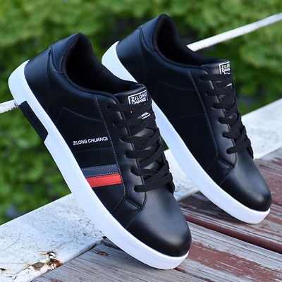 Ανδρικά αθλητικά παπούτσια casual από οικολογικό δέρμα σε διαφορετικά μοντέλα