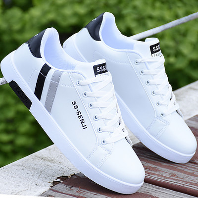 Ανδρικά αθλητικά παπούτσια casual από οικολογικό δέρμα σε διαφορετικά μοντέλα