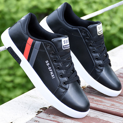 Ανδρικά αθλητικά παπούτσια casual από οικολογικό δέρμα σε διαφορετικά μοντέλα